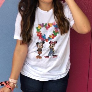 Mickey & Minnie Up Shirt